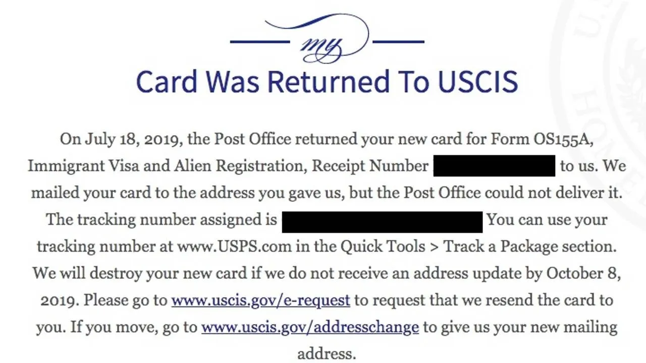 Dealing with USCIS Mailing Issues | Passage Immigration Law