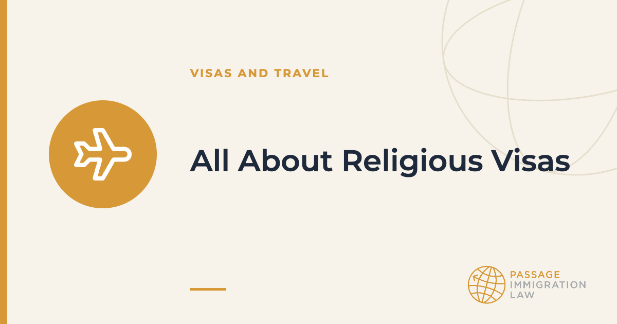All About Religious Visas