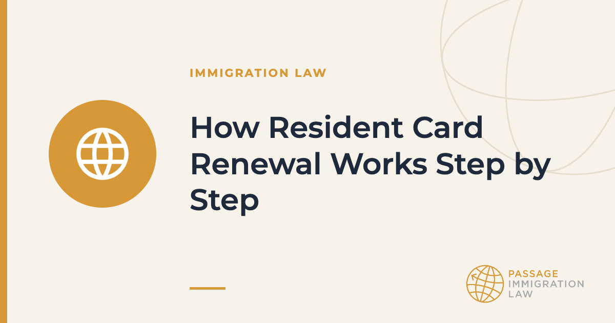 How Resident Card Renewal Works Step by Step